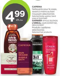 Proxim CAPRINA, GARNIER WHOLE BLENDS L'ORÉAL HAIR EXPERTISE, MEN EXPERT offer