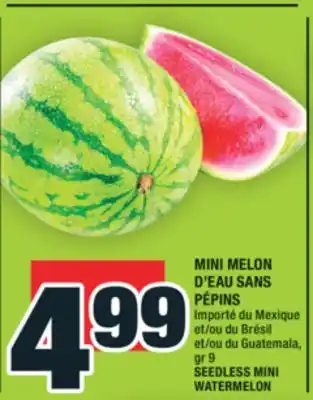 Super C MINI MELON D'EAU SANS PÉPINS | SEEDLESS MINI WATERMELON offer