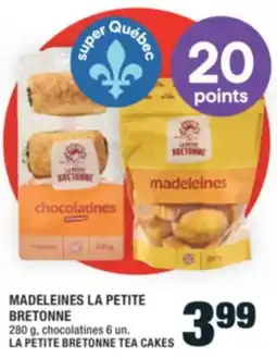 Super C MADELEINES LA PETITE BRETONNE | LA PETITE BRETONNE TEA CAKES offer