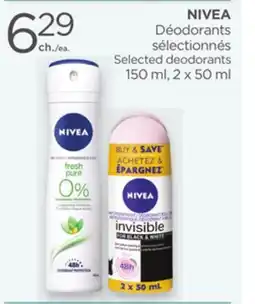 Proxim NIVEA deodorants offer