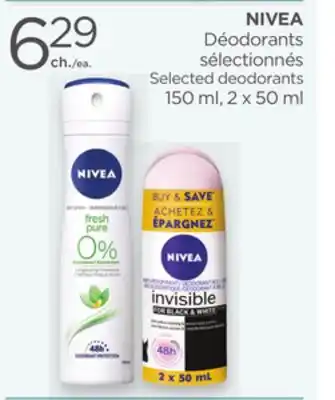 Proxim NIVEA deodorants offer