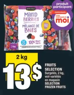 Super C FRUITS SELECTION | SELECTION FROZEN FRUITS offer