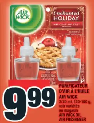 Super C PURIFICATEUR D'AIR À L'HUILE AIR WICK | AIR WICK OIL AIR FRESHENER offer