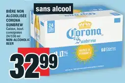 Super C BIÈRE NON ALCOOLISÉE CORONA SUNBREW | NON-ALCOHOLIC BEER offer