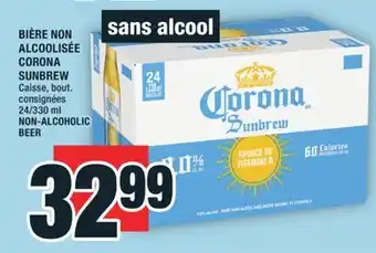 Super C BIÈRE NON ALCOOLISÉE CORONA SUNBREW | NON-ALCOHOLIC BEER offer