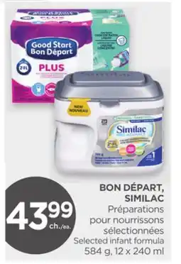 Proxim BON DÉPART, SIMILAC infant formula offer