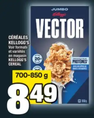 Super C CÉRÉALES KELLOGG'S | KELLOGG'S CEREAL offer