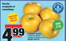 Super C POMMES RUSSET | RUSSET APPLES offer