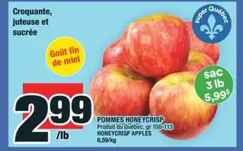 Super C POMMES HONEYCRISP | HONEYCRISP APPLES offer