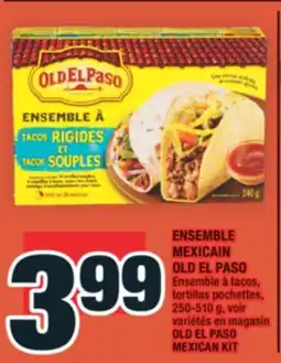 Super C ENSEMBLE MEXICAIN OLD EL PASO | OLD EL PASO MEXICAN KIT offer