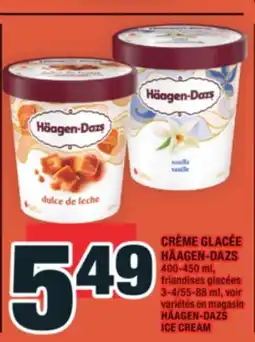 Super C CRÈME GLACÉE HÄAGEN-DAZS | HÄAGEN-DAZS ICE CREAM offer