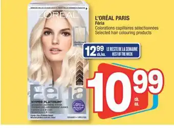 Jean Coutu L'ORÉAL PARIS Féria Selected hair colouring products offer