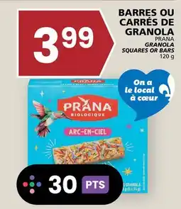 Rachelle-Bery Grocery PRANA GRANOLA SQUARES OR BARS offer