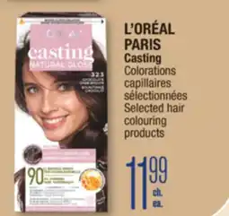 Jean Coutu L'ORÉAL PARIS Casting Selected hair colouring products offer