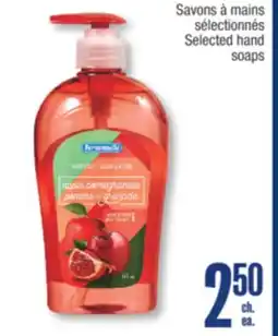 Jean Coutu PERSONNELLE Selected hand soaps offer