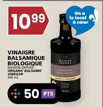 Rachelle-Bery Grocery MAISON ORPHÉE ORGANIC BALSAMIC VINEGAR offer