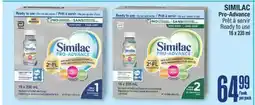 Jean Coutu SIMILAC Pro-Advance Ready to use offer