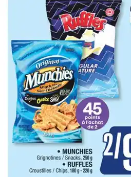 Jean Coutu • MUNCHIES • RUFFLES offer