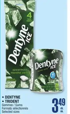 Jean Coutu DENTYNE, TRIDENT Gums Selected sizes offer