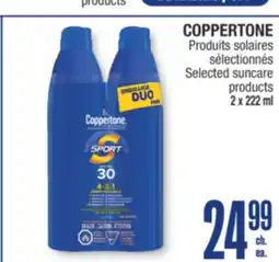 Jean Coutu COPPERTONE Selected suncare products offer