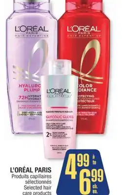 Jean Coutu L'ORÉAL PARIS Selected hair care products offer