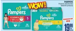 Jean Coutu PAMPERS Selected products offer