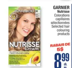 Jean Coutu GARNIER Nutrisse Selected hair colouring products offer