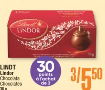 Jean Coutu LINDT Lindor Chocolates offer