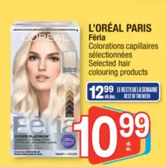 Jean Coutu Selected hair colouring products offer