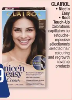 Jean Coutu CLAIROL Nice'n Easy,Root Touch-Up Selected hair colouring and regrowth coverup products offer