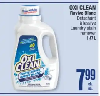 Jean Coutu OXI CLEAN Ravive Blanc Laundry stain remover offer