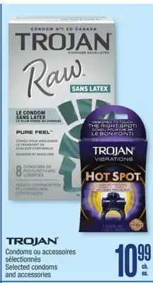 Jean Coutu TROJAN Selected condoms and accessories offer