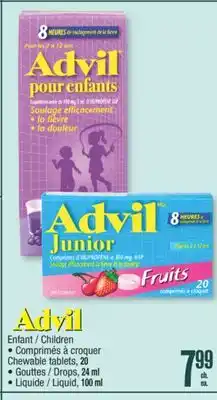 Jean Coutu ADVIL Children offer