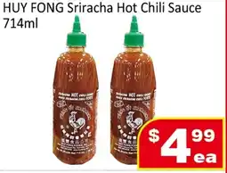 Jian Hing Supermarket Huy fong sriracha hot chili sauce offer