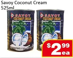 Jian Hing Supermarket Savoy Coconut Cream offer