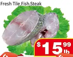 Jian Hing Supermarket Fresh Tile Fish Steak offer