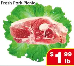 Jian Hing Supermarket Fresh Pork Picnic offer