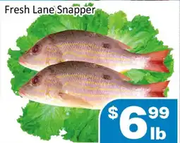 Jian Hing Supermarket Fresh Lane Snapper offer