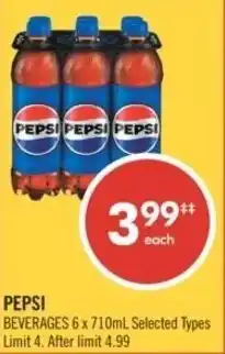 Shoppers Drug Mart Pepsi offer