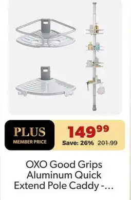 Shopper+ OXO Good Grips Aluminum Quick Extend Pole Caddy - OXO offer