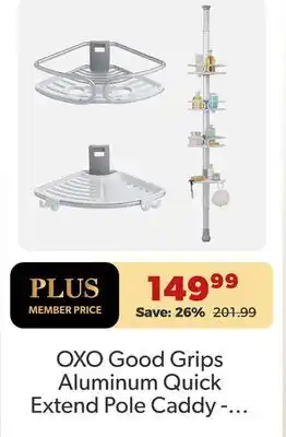 Shopper+ OXO Good Grips Aluminum Quick Extend Pole Caddy - OXO offer