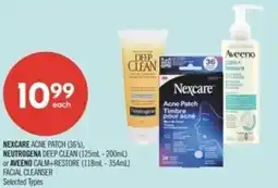 Shoppers Drug Mart Nexcare and Neutrogena or Aveeno offer