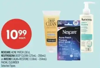 Shoppers Drug Mart Nexcare and Neutrogena or Aveeno offer