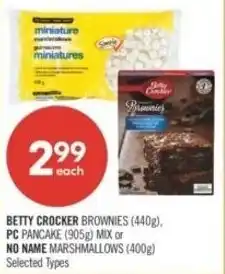 Shoppers Drug Mart Betty crocker brownies offer