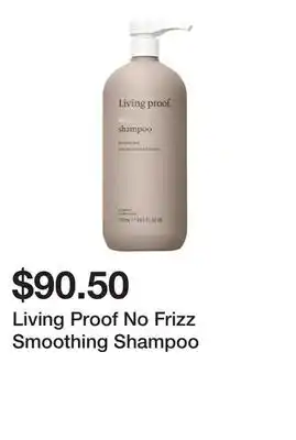 Sephora Living Proof No Frizz Smoothing Shampoo offer