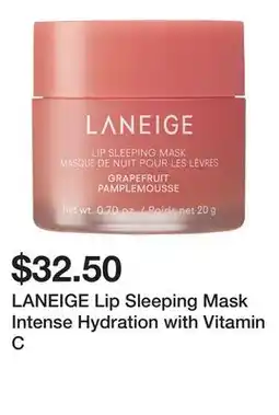 Sephora LANEIGE Lip Sleeping Mask Intense Hydration with Vitamin C offer