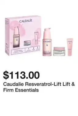 Sephora Caudalie Resveratrol-Lift Lift & Firm Essentials offer