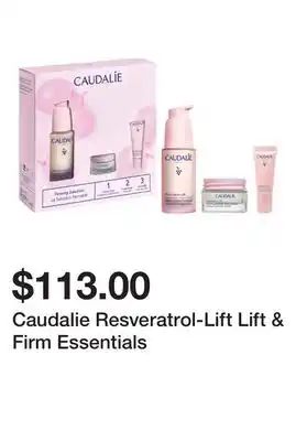 Sephora Caudalie Resveratrol-Lift Lift & Firm Essentials offer