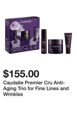 Sephora Caudalie Premier Cru Anti-Aging Trio for Fine Lines and Wrinkles offer