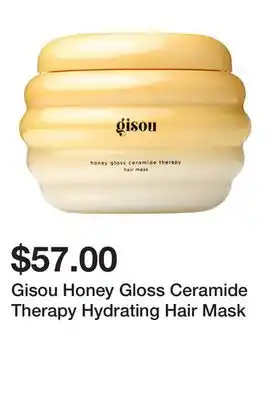 Sephora Gisou Honey Gloss Ceramide Therapy Hydrating Hair Mask offer